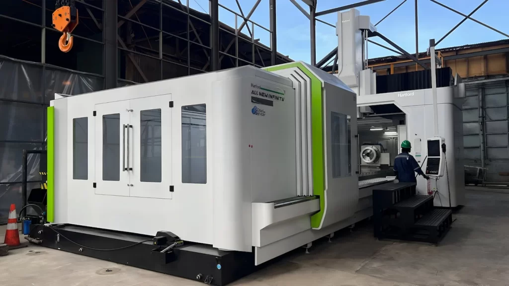 Centro de Mecanizado Hartford HSA-636 en la Planta de Neptuno Pumps